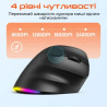 Мишка Meetion BTM010R RGB Bluetooth/Wireless Black (MT-BTM010R-A)