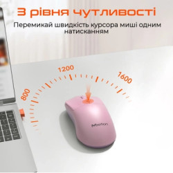 Мишка Meetion R546 Wireless Pink (MT-R546-P)