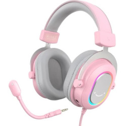 Навушники Fifine H6 RGB 7.1 Pink (H6P)