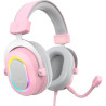 Навушники Fifine H6 RGB 7.1 Pink (H6P)