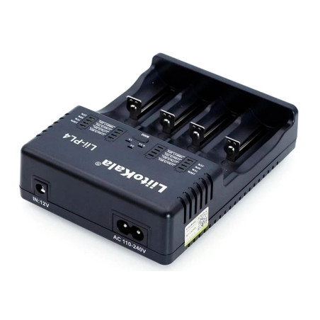 Зарядний пристрій для акумуляторів Liitokala 4 Slots, LED, Li-ion/Ni-MH/Ni-Cd/AA/ААA/AAAA/С (Lii-PL4)