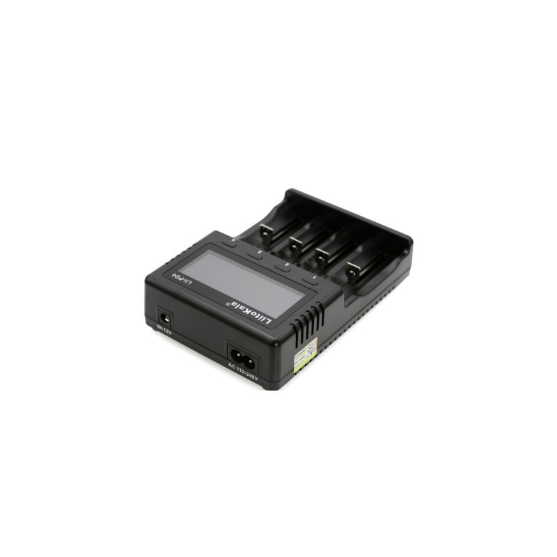 Зарядний пристрій для акумуляторів Liitokala 4 Slots, LCD дисплей, Li-ion/Ni-MH/Ni-Cd/AA/ААA/AAAA/С (Lii-PD4)