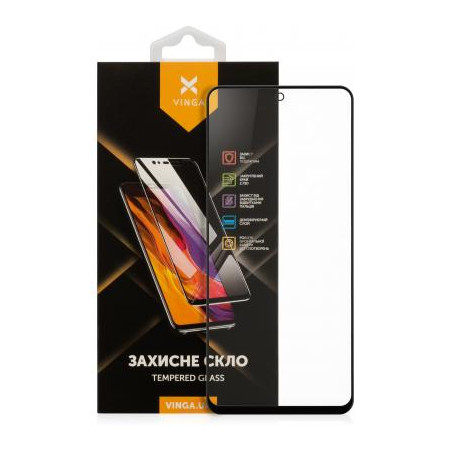 Скло захисне Vinga Redmi Note 9 Pro/Note 9 Pro Max/Note 9S/10 Lite (VGXRN9P)