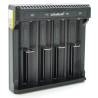 Зарядний пристрій для акумуляторів Liitokala 4 Slots, LED, Li-ion, 10430/10440/14500/16340/17670/18500/18650/26650/25500/26700 (