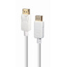 Кабель мультимедійний DisplayPort M to DisplayPort M 1.8m V1.2 Cablexpert (CC-DP2-6-W)