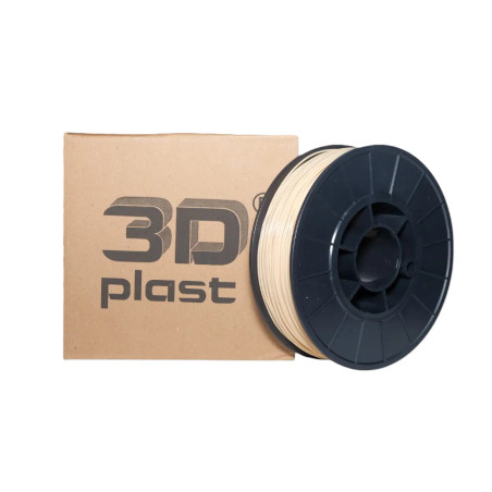 Пластик для 3D-принтера 3Dplast PLA 1.75мм, 0.85кг, beige (3DPLA17508BZH)