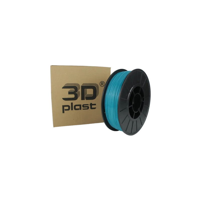 Пластик для 3D-принтера 3Dplast PLA 1.75мм, 0.85кг, turquoise (3DPLA17508BRZ)
