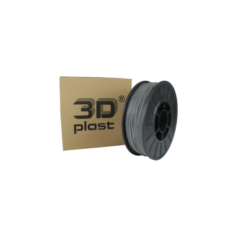 Пластик для 3D-принтера 3Dplast PLA 1.75мм, 0.85кг, gray (3DPLA17508GRE)