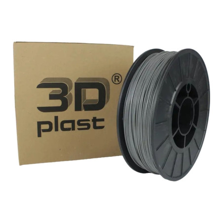 Пластик для 3D-принтера 3Dplast PLA 1.75мм, 0.85кг, gray (3DPLA17508GRE)