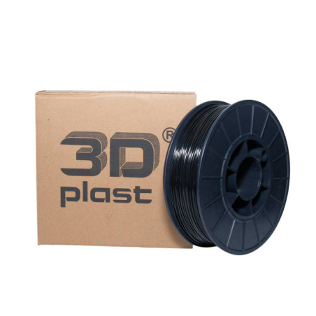 Пластик для 3D-принтера 3Dplast PLA 1.75мм, 0.85кг, gray-graphit (3DPLA17508GGF)