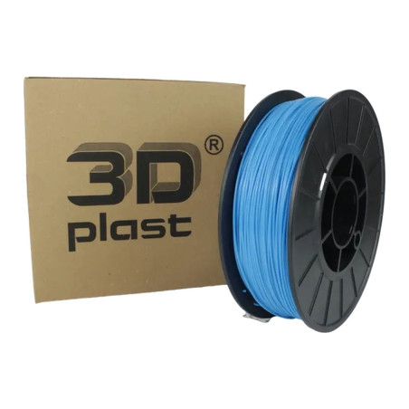 Пластик для 3D-принтера 3Dplast PETG 1.75мм, 0.85кг, light-blue (3DPTG17508BLU)