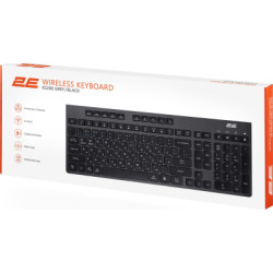 Клавіатура 2E KS280 Wireless/Bluetooth Black-Gray (2E-KS280WBGR_UA)