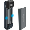 Зарядний пристрій для акумуляторів Liitokala 2 Slots, w func. Powerbank/PD/QC, USB/Type-C, LED disp, 18650/21700 (Lii-MP2)