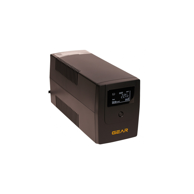 Пристрій безперебійного живлення GEAR GU-800PLCD