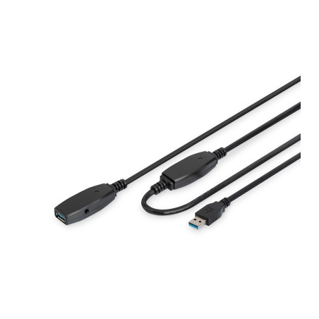 Дата кабель USB 3.0 AM/AF 10.0m Active Cable Digitus (DA-73105)