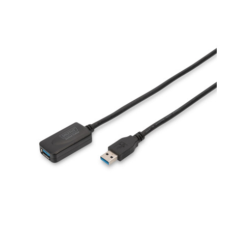 Дата кабель USB 3.0 AM/AF 5.0m Active Cable Digitus (DA-73104)