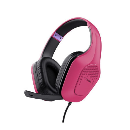 Навушники Trust GXT 415 Zirox 3.5мм Pink (24992)