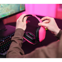 Навушники Trust GXT 415 Zirox 3.5мм Pink (24992)