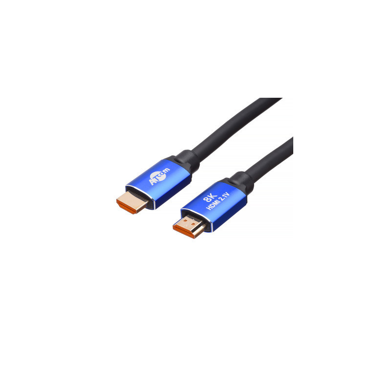 Кабель мультимедійний HDMI M to HDMI M 10.0m V2.1 48Gbps 8K60Hz/4K120Hz Atcom (88810)