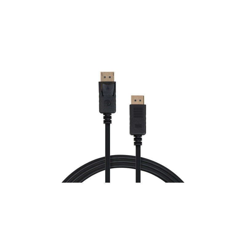 Кабель мультимедійний DisplayPort M to DisplayPort M 1.8m V1.4 4K120/8K60 Vinga (VCPDP141.8)