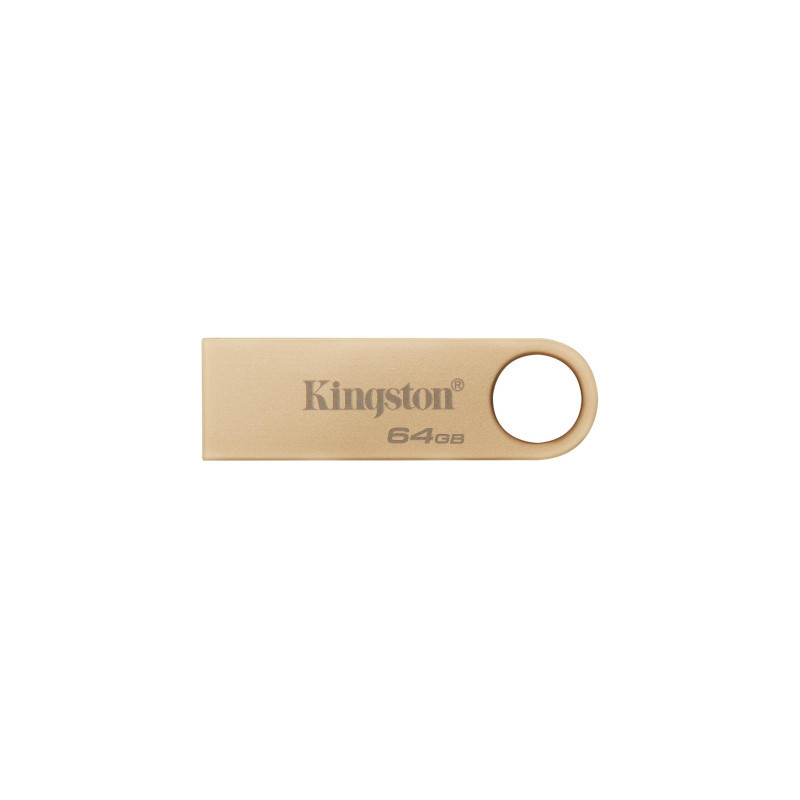 USB флеш накопичувач Kingston 64GB DataTraveler SE9 G3 Gold USB 3.2 (DTSE9G3/64GB)