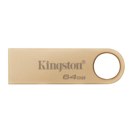 USB флеш накопичувач Kingston 64GB DataTraveler SE9 G3 Gold USB 3.2 (DTSE9G3/64GB)