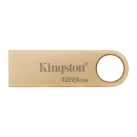 USB флеш накопичувач Kingston 128GB DataTraveler SE9 G3 Gold USB 3.2 (DTSE9G3/128GB)