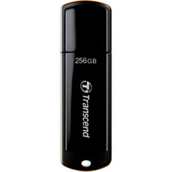 USB флеш накопичувач Transcend 256GB JetFlash 700 Black USB 3.1 (TS256GJF700)