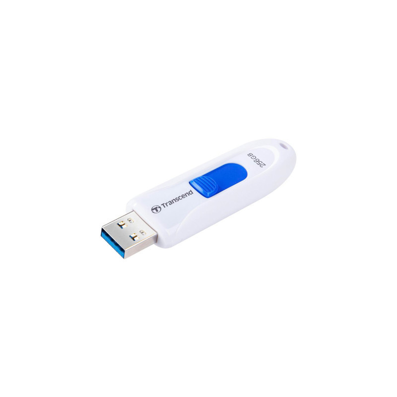 USB флеш накопичувач Transcend 256GB JetFlash 790 White USB 3.1 (TS256GJF790W)
