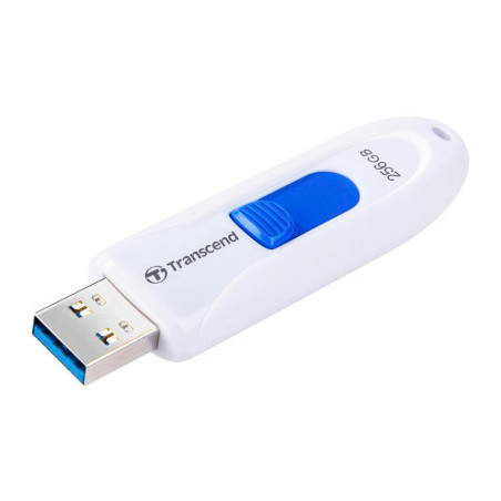 USB флеш накопичувач Transcend 256GB JetFlash 790 White USB 3.1 (TS256GJF790W)