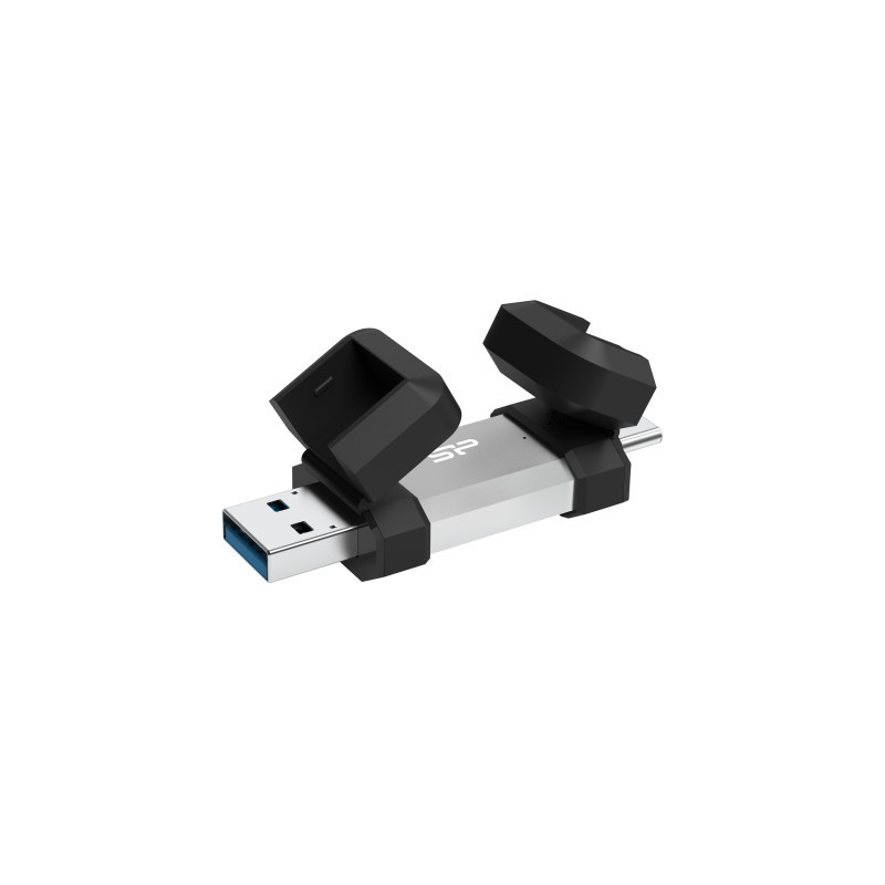 USB флеш накопичувач Silicon Power USB 64G SILICON POWER usb3.2+TypeC Mobile C51 (SP064GBUC3C51V1S)