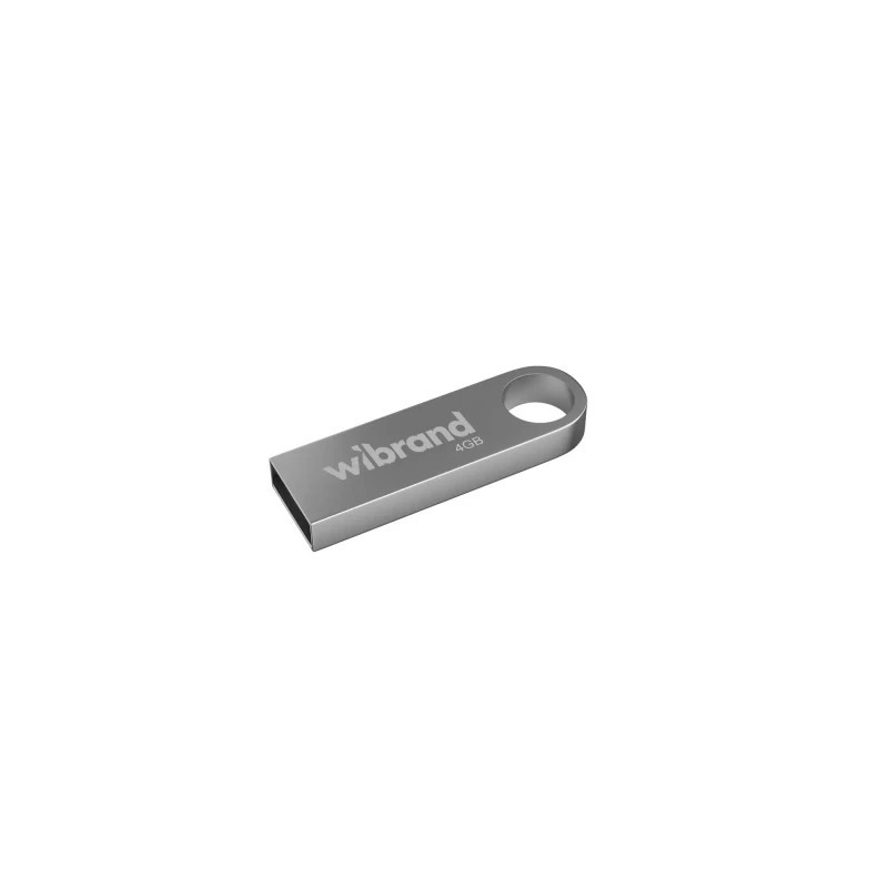 USB флеш накопичувач Wibrand 4GB Puma Silver USB 2.0 (WI2.0/PU4U1S)
