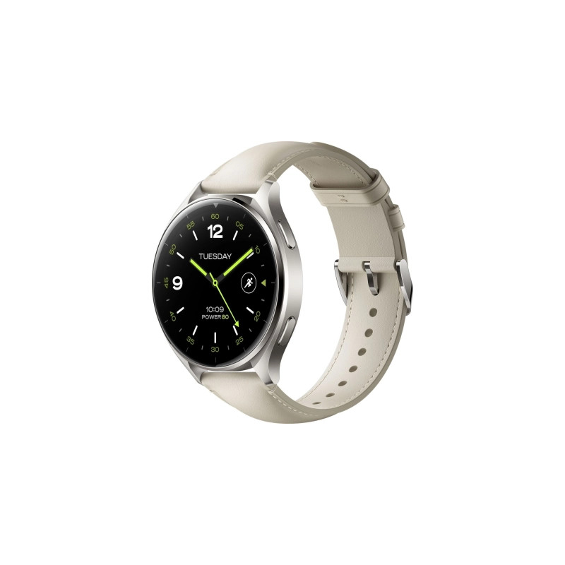 Смарт-годинник Xiaomi Watch 2 Titan BHR9306GL Gray Case White Leather Strap (1093970)