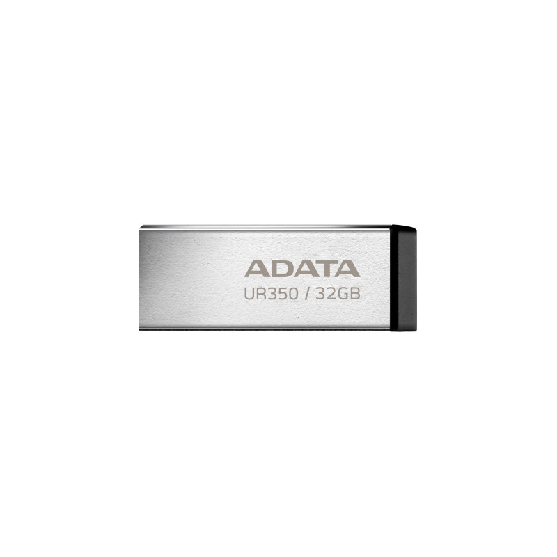 USB флеш накопичувач ADATA 32GB UR350 Silver-Black USB 3.2 (UR350-32G-RSR/BK)