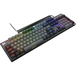 Клавіатура Lorgar Azar 514 RGB USB UA Black (LRG-GK514B-UA)