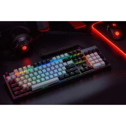 Клавіатура Lorgar Azar 514 RGB USB UA White (LRG-GK514W-UA)