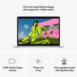Ноутбук Apple MacBook Air 13 M5 A3449 Silver (MDH84UA/A)