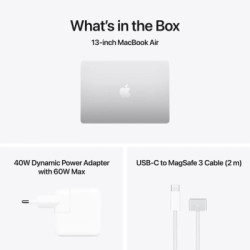 Ноутбук Apple MacBook Air 13 M5 A3449 Silver (MDH84UA/A)