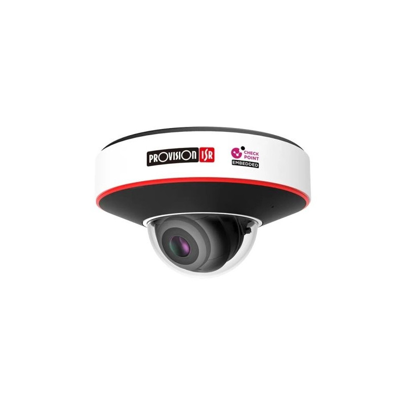 IP-відеокамера 4 Мп Provision-ISR DMA-340IPEN-28-V4 (2.8 мм) антивандальна з вбудованим мікрофоном і відеоаналітикою для системи