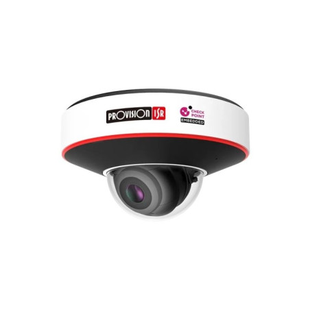 IP-відеокамера 5 Мп Provision-ISR DMA-350IPSN-28-V4 (2.8 мм) антивандальна з вбудованим мікрофоном і відеоаналітикою для системи