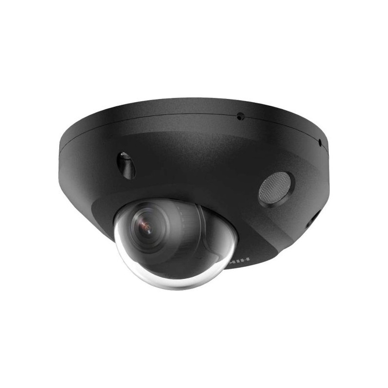 IP-відеокамера 4 Мп Hikvision DS-2CD2543G2-LIS2U BLACK (2.8 мм) AcuSense з вбудованим мікрофоном для системи відеонагляду