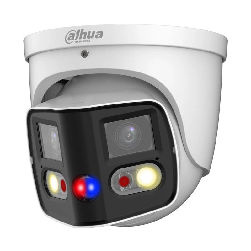 IP-відеокамера 2*4Мп Dahua DH-IPC-PDW3849-A180-AS-PV (2.8 мм) з подвійним об'єктивом та підсвічуванням