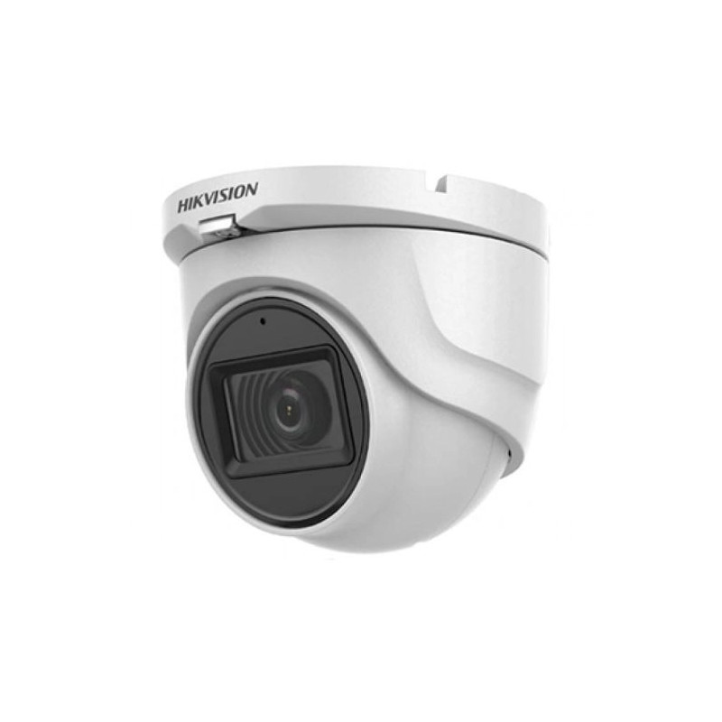 HD-TVI відеокамера 2 Мп Hikvision DS-2CE76D0T-ITMFS (2.8 мм) з вбудованим мікрофоном для системи відеонагляду