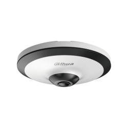 HDCVI відеокамера Fisheye 5 Мп Dahua DH-HAC-EW2501P з вбудованим мікрофоном для системи відеонагляду