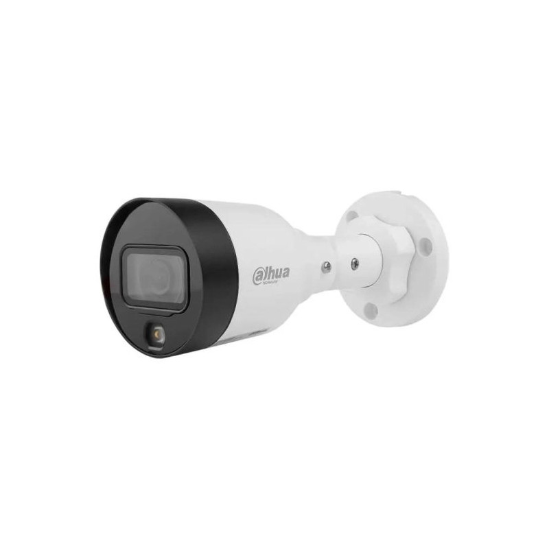 IP-відеокамера 2 Мп Dahua FullColor DH-IPC-HFW1239S1-LED (2.8 мм) з відеоаналітикою для системи відеоспостереження