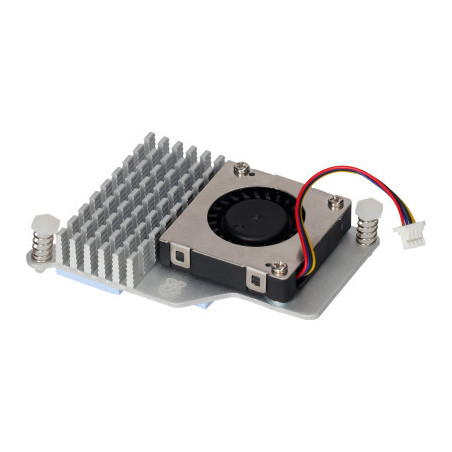 Радіатор охолодження для Мікро ПК Raspberry Pi with fan for Raspberry Pi 5 (SC1148/OFI118)