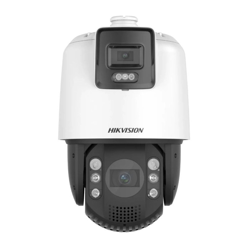 IP Speed Dome відеокамера 4 Мп Hikvision DS-2SE7C432MW-AEB(14F1)(P3) з двома об'єктивами для системи відеонагляду
