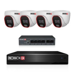 IP-відеореєстратор 4-канальний Provision-ISR NVR5-4100XN(MM) з відеоаналітикою для систем відеоспостереження