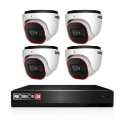 XVR відеореєстратор 4-канальний Provision-ISR SH-4050A5N-5L(MM)-V2 з AI функціями для систем відеоспостереження