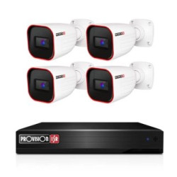 XVR відеореєстратор 4-канальний Provision-ISR SH-4100A5N-2L(MM)-V2 з AI функціями для систем відеоспостереження